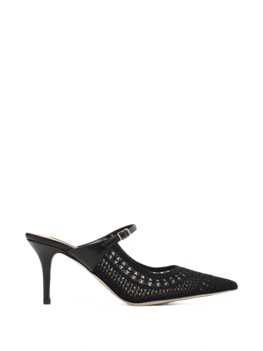 Arteana Trieste crochet-knit pointed-toe mules