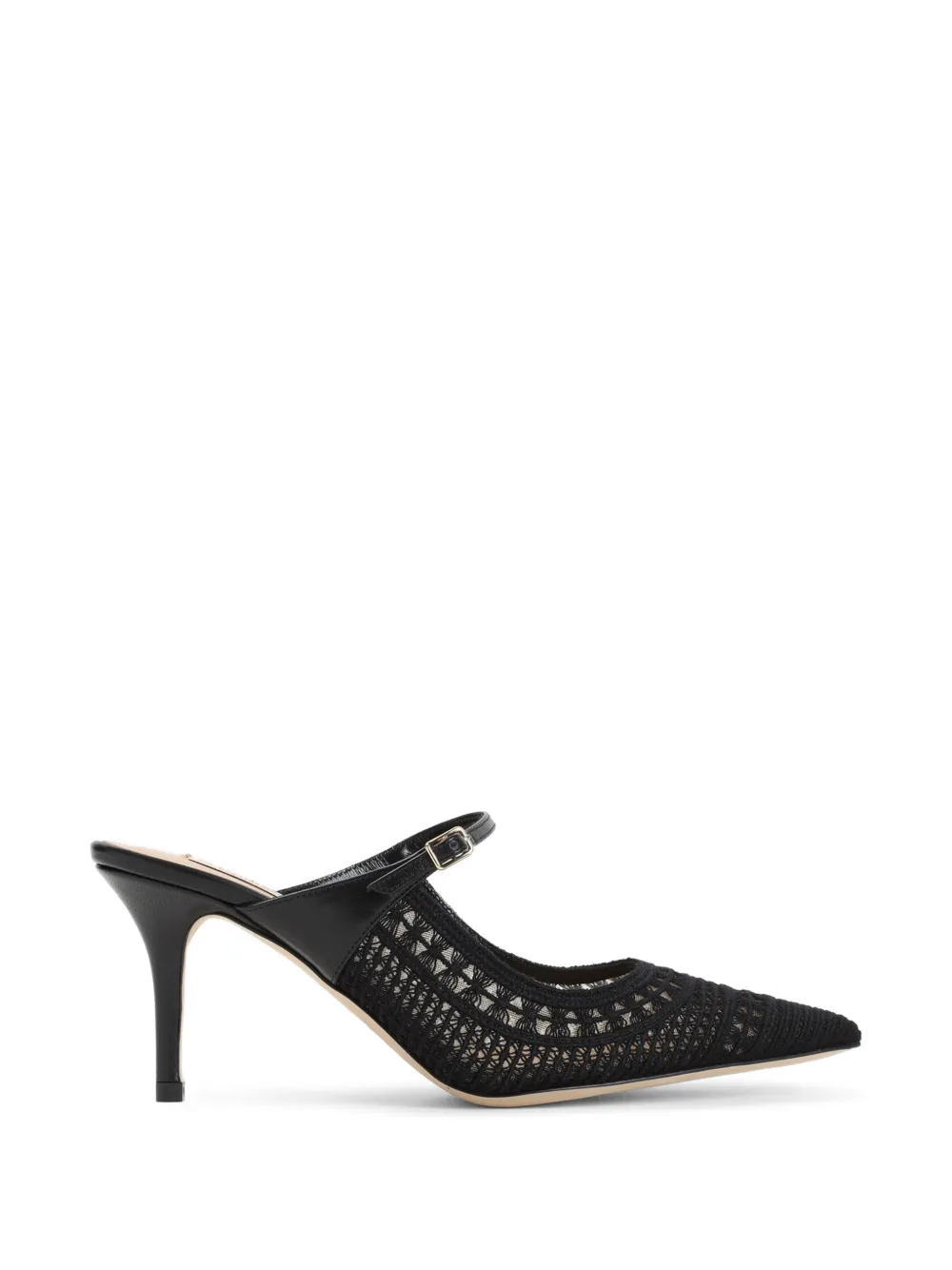 Arteana Trieste crochet-knit pointed-toe mules