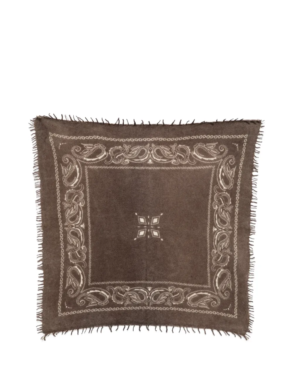 Liska paisley-print scarf - Toni neutri