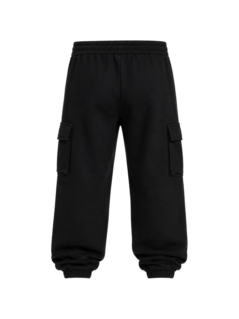Barrow kids logo-print cargo pants Zwart