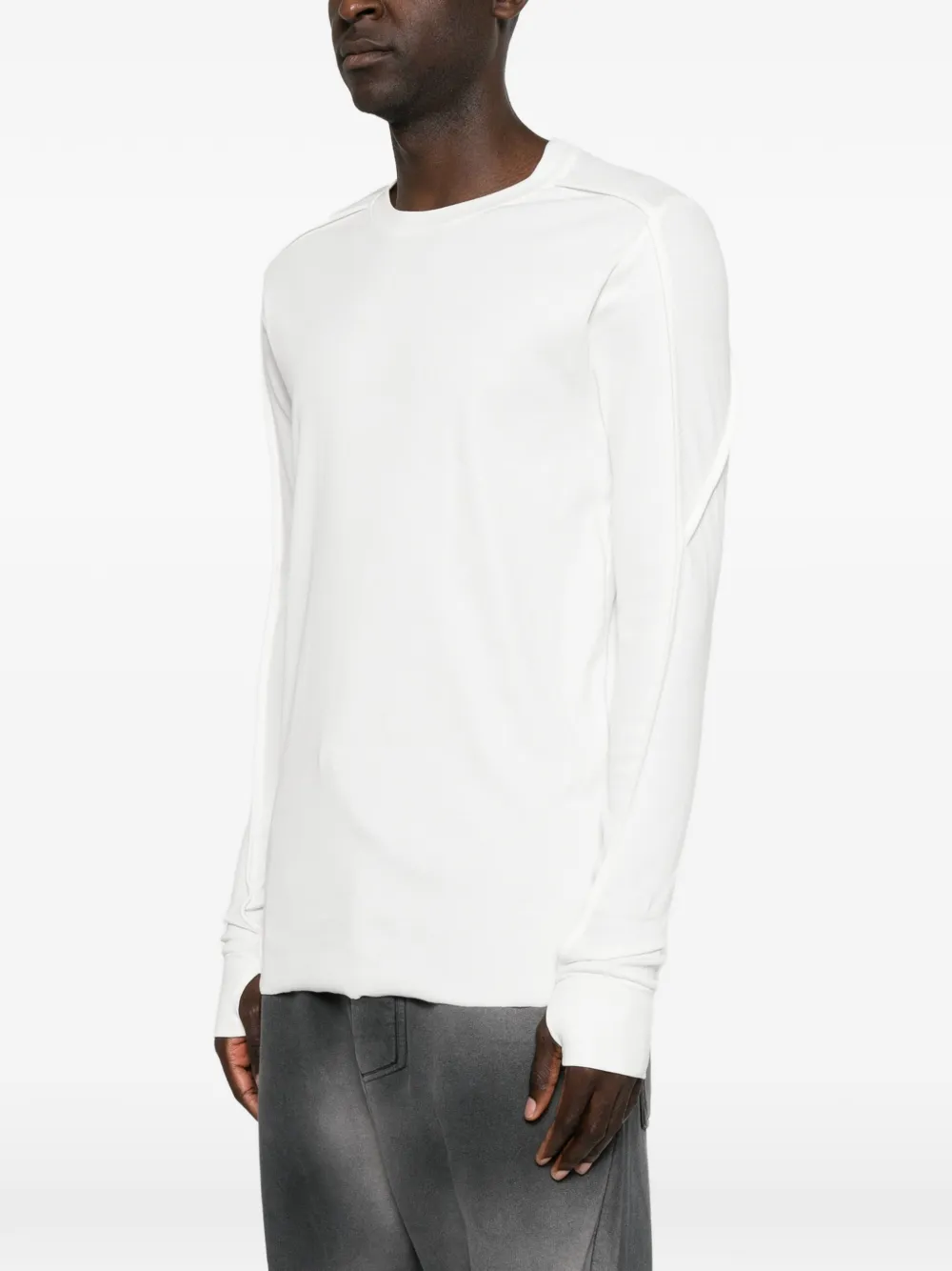 Thom Krom T-shirt met afwerking Wit