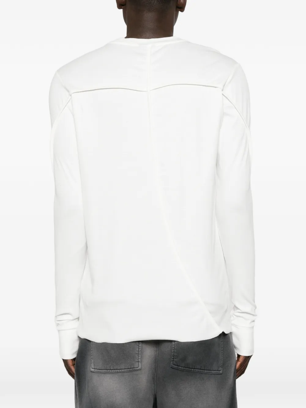 Thom Krom T-shirt met afwerking Wit