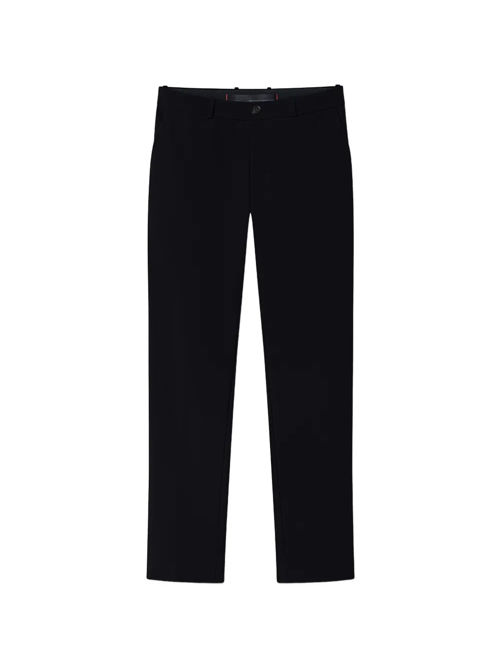 Rrd Belt-loop Straight-leg Trousers In Black