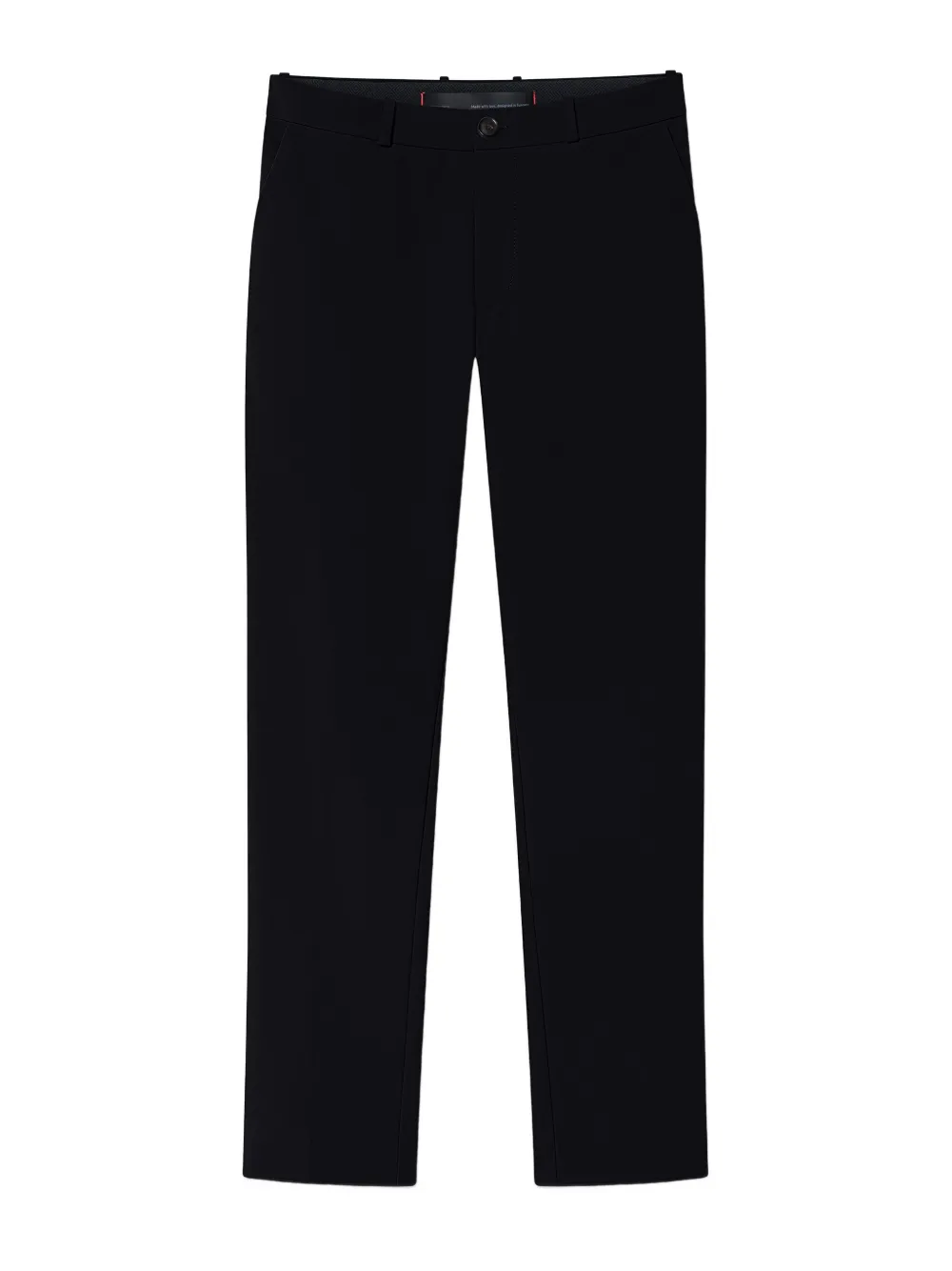 RRD Straight broek met riemlussen Zwart
