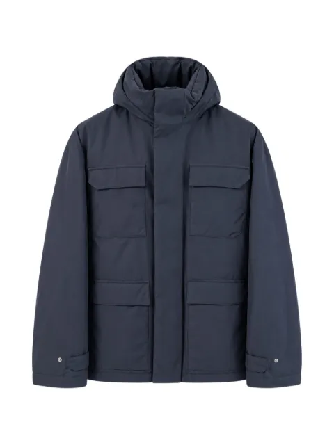 Herno hooded multi-pocket jacket