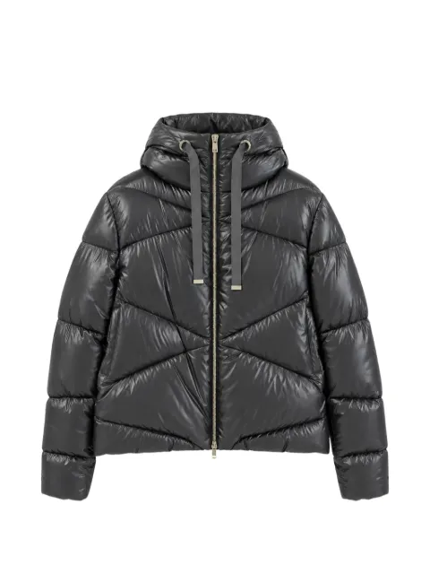 Herno quilted hooded jacket