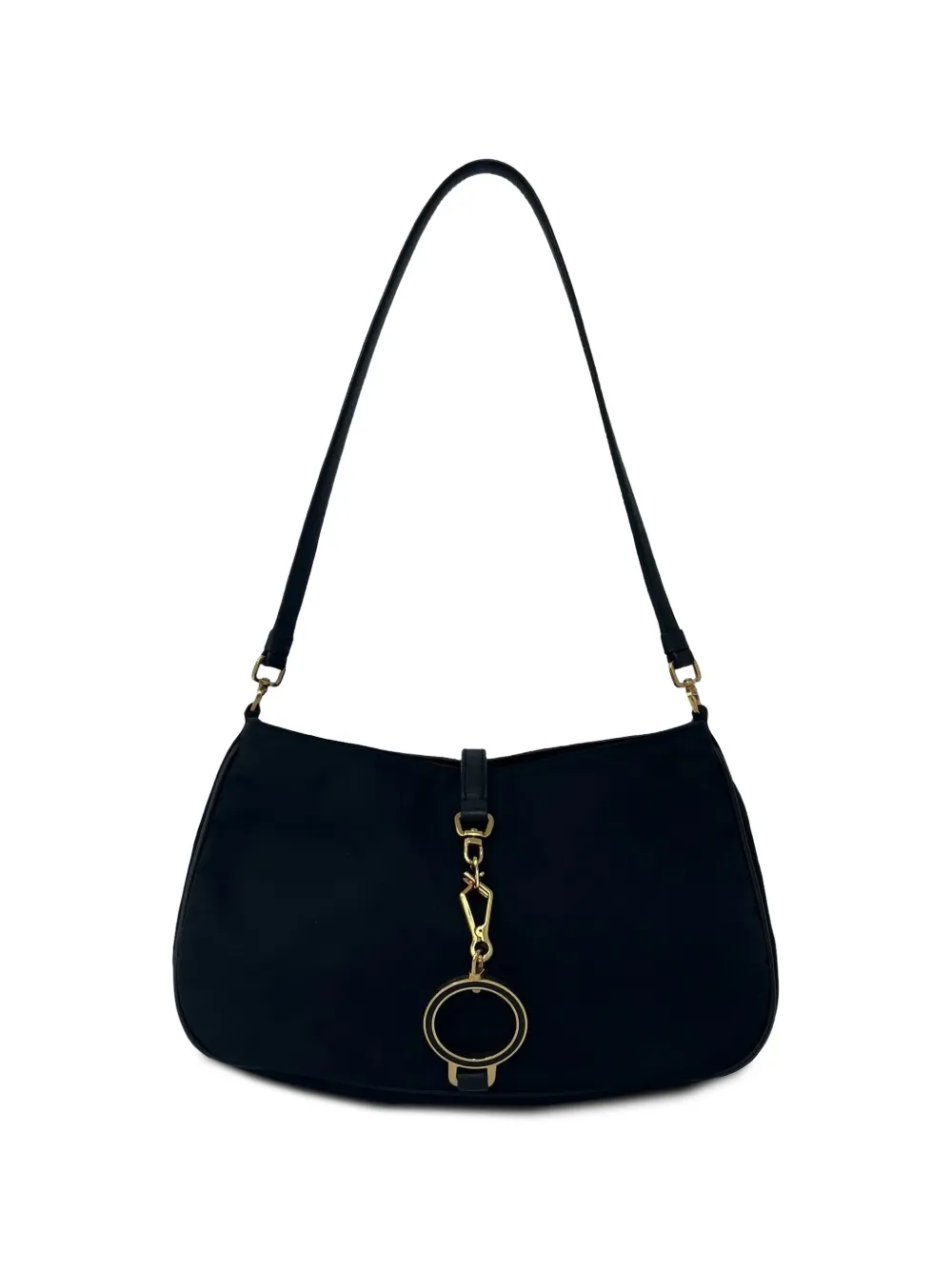 Prada Pre-Owned 2000-2013 Tessuto Schultertasche - Schwarz