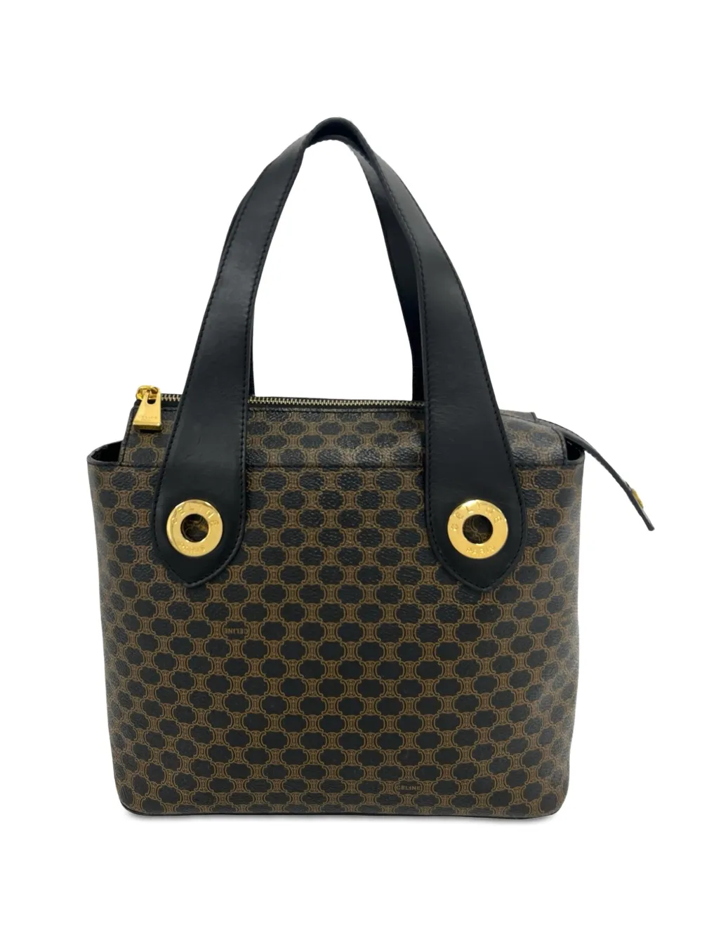 Celine Pre-Owned 1998 beschichtete Macadam Canvas-Handtasche - Braun