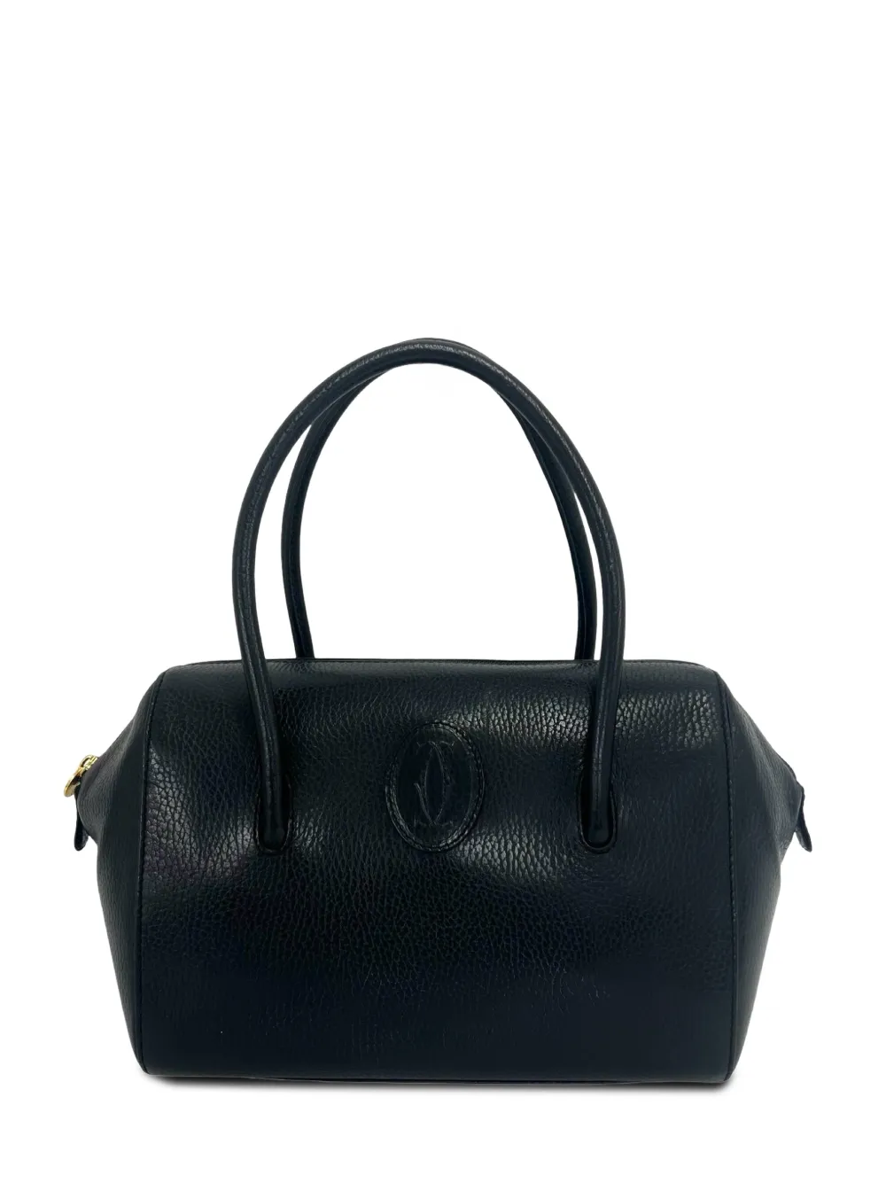 Cartier sac Boston en cuir de veau (XXe siècle) - Noir Cartier sac Boston en cuir de veau (XXe siècle) - Noir