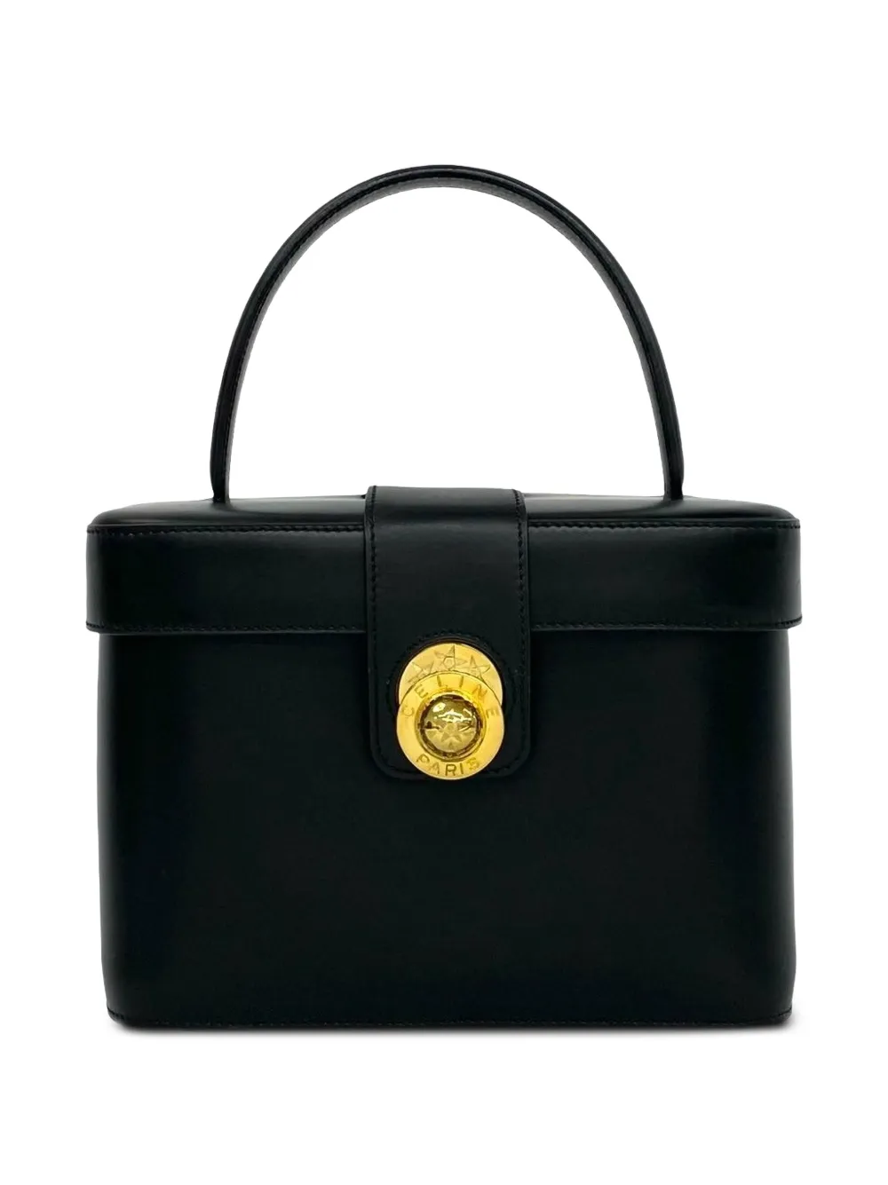 Celine Pre-Owned 2001 Calfskin Star Ball vanity bag - Schwarz