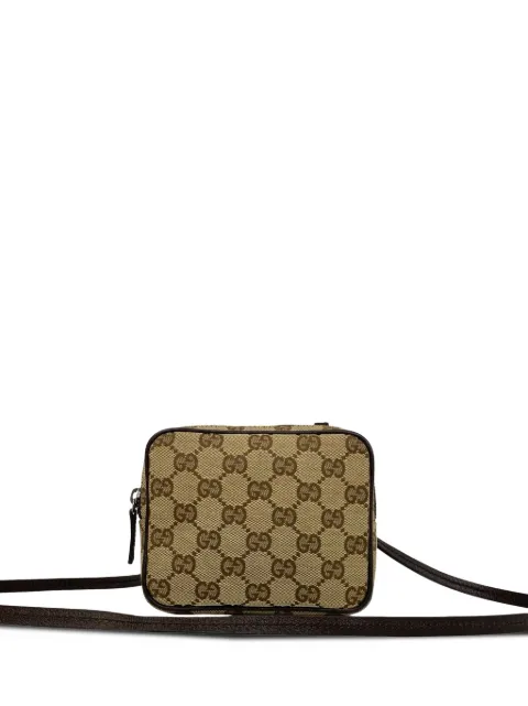 Gucci Pre-Owned bolsa crossbody en lona GG 2000-2015