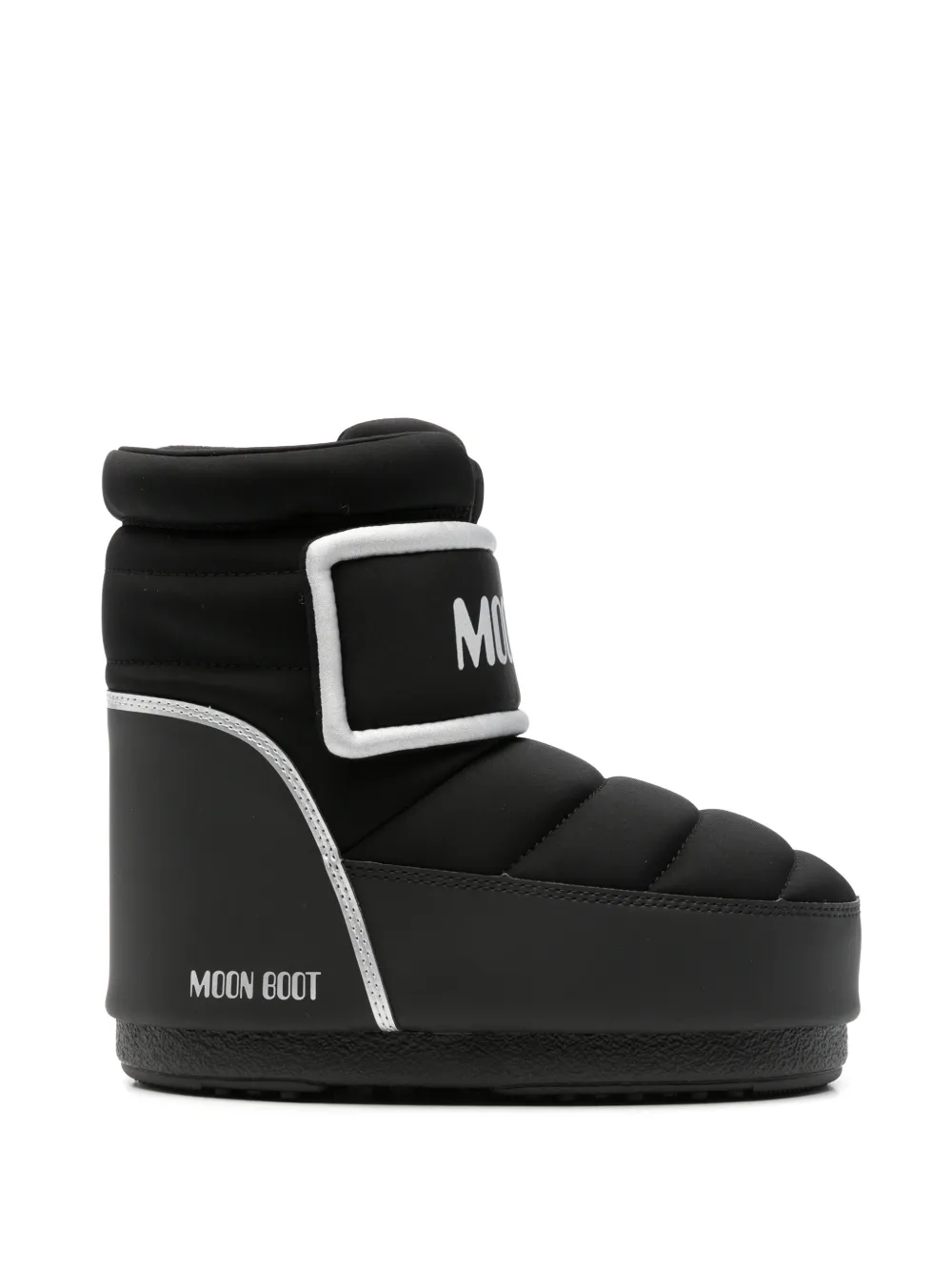 Moon Boot Icon Strap quilted snow boots - Noir Moon Boot Icon Strap quilted snow boots - Noir