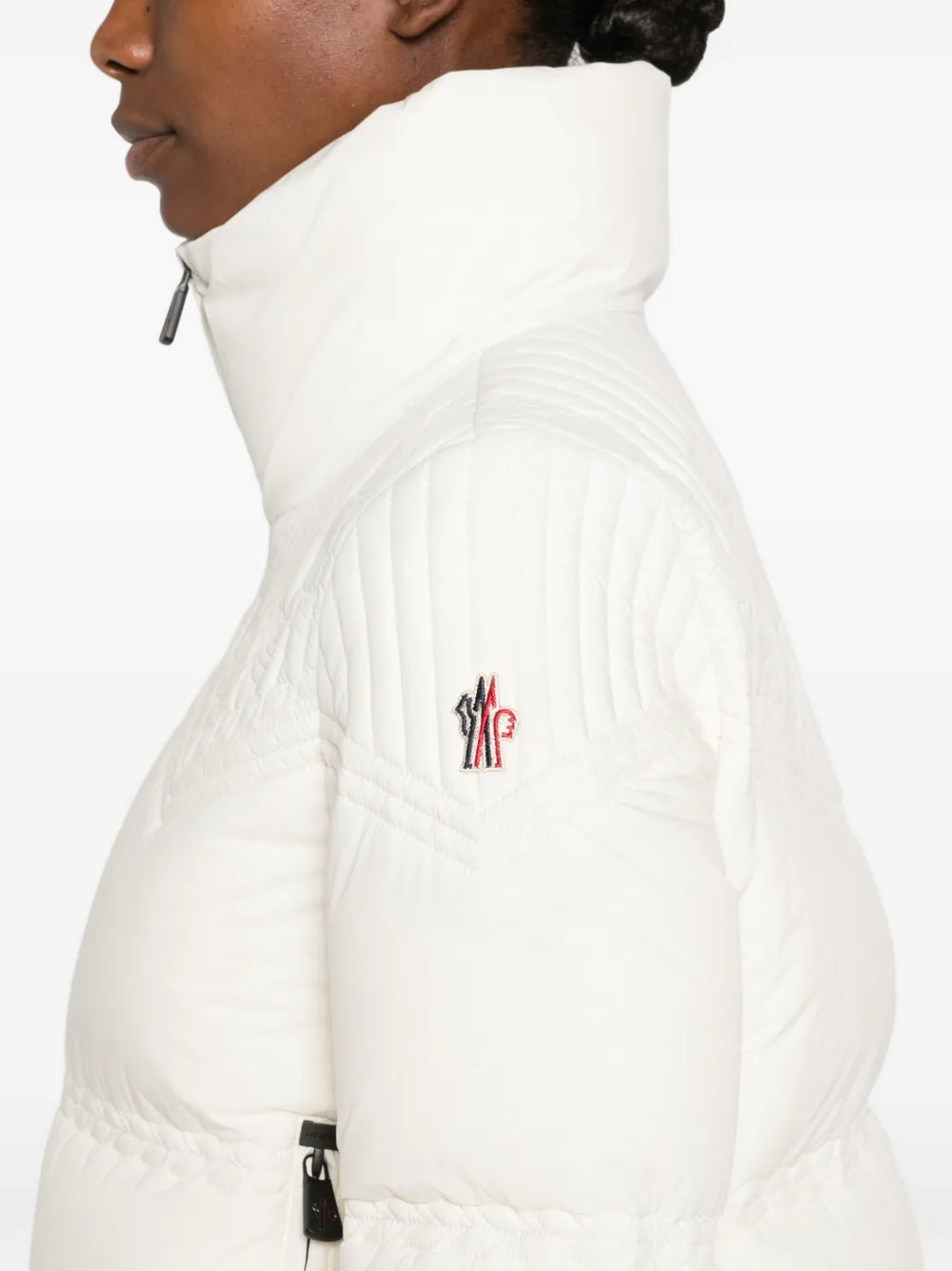 Moncler Grenoble Gewatteerd jack Wit