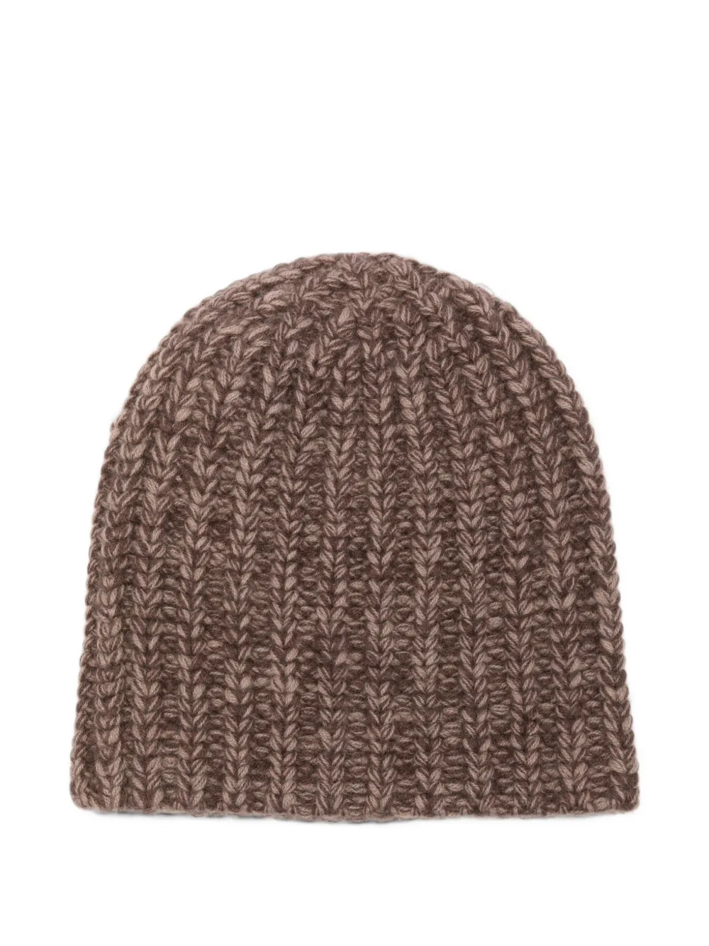 Liska chunky-knit cashmere beanie hat - Braun