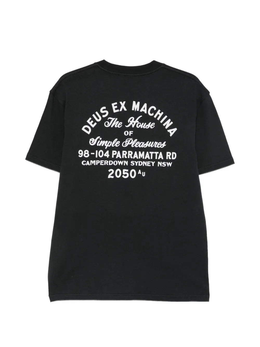 Deus Ex Machina Drovers Dog T-shirt met grafische print Zwart