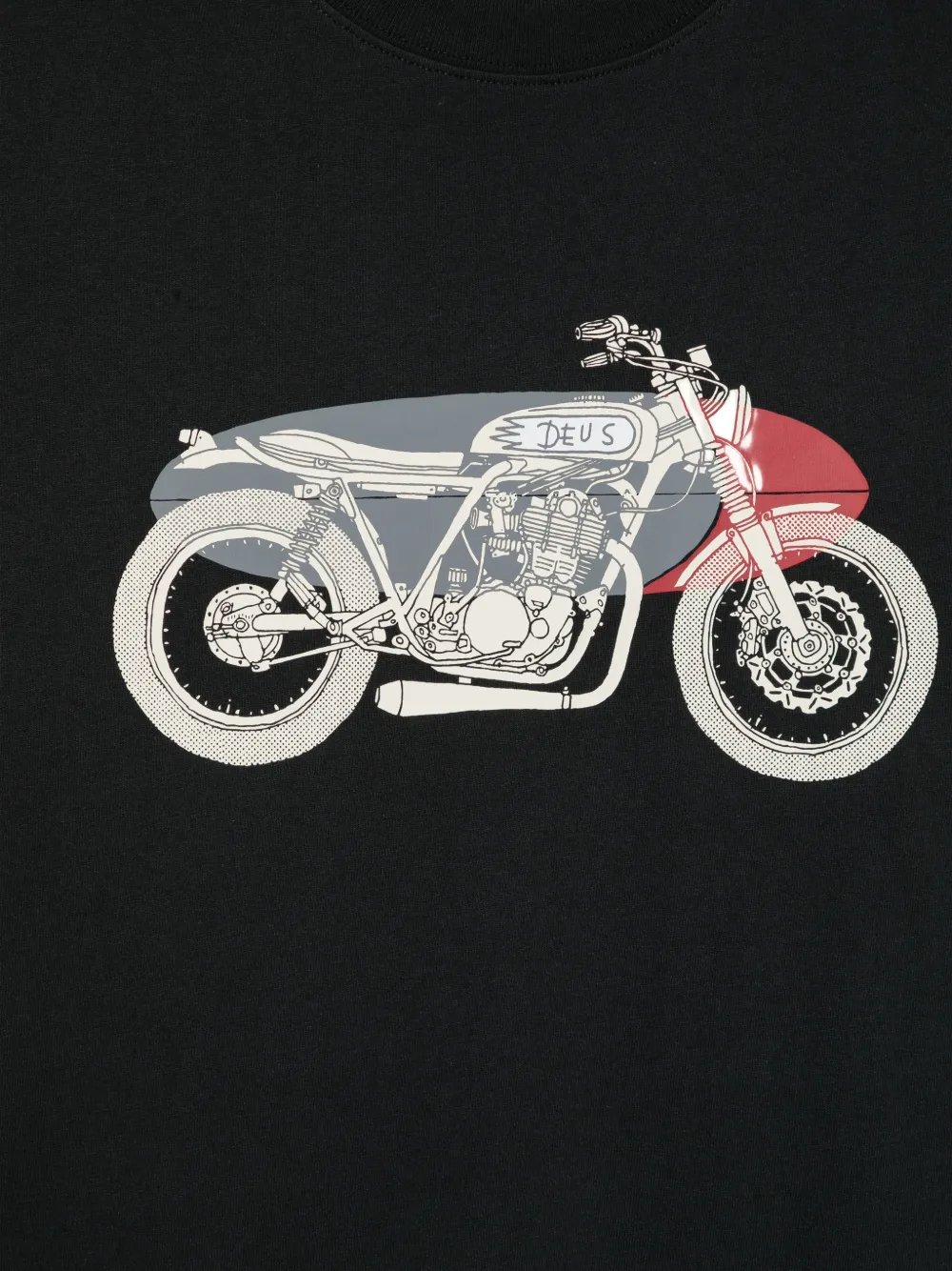 Deus Ex Machina Drovers Dog T-shirt met grafische print Zwart