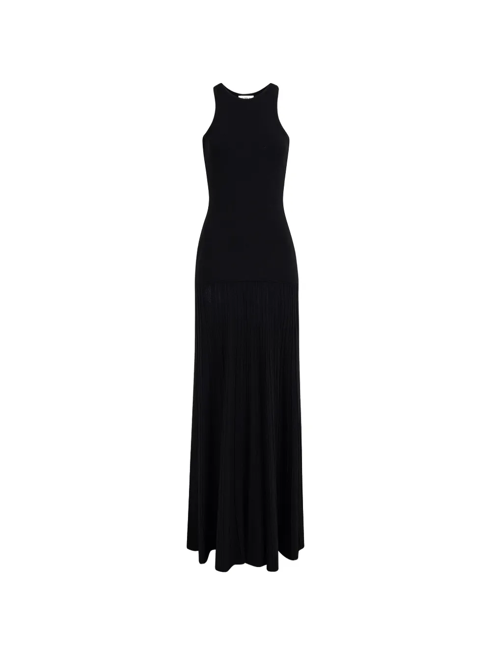 CAYET Elle ribbed-knit maxi dress