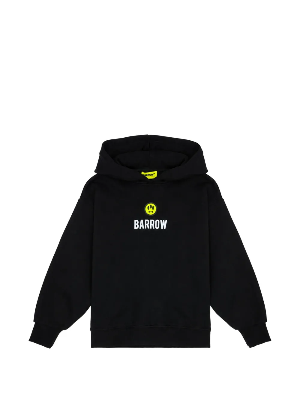 Barrow kids logo-print hoodie Zwart