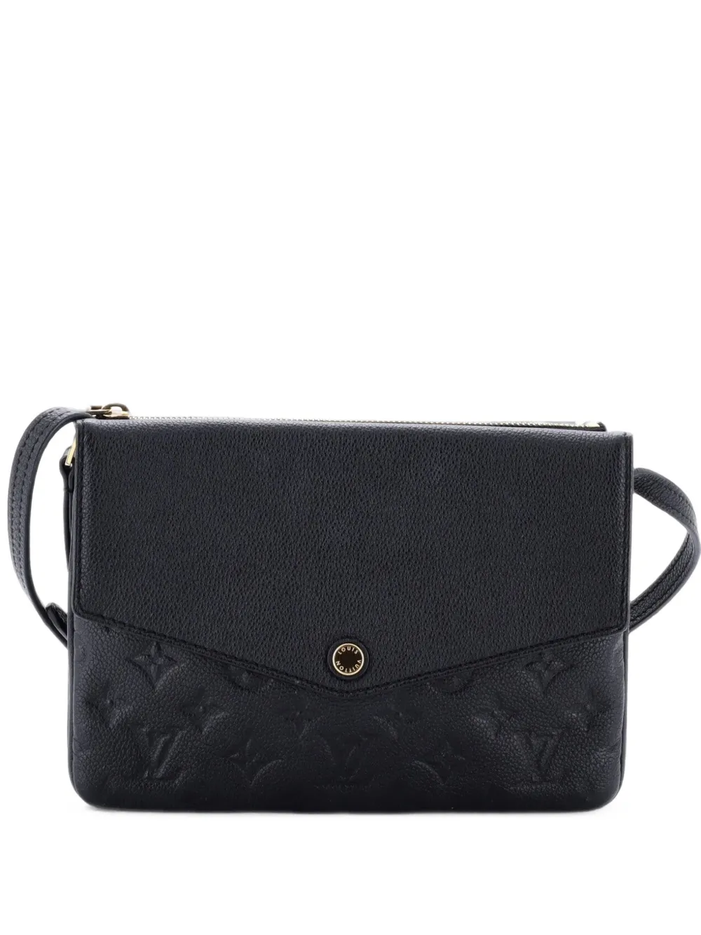 Louis Vuitton Pre-Owned Junot Monogramm Empreinte Umhängetasche - Schwarz