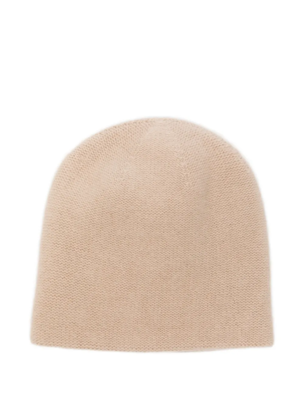 Liska fine-knit beanie hat - Nude