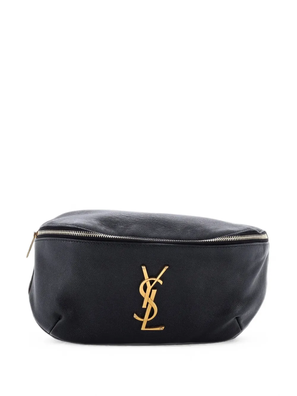 Saint Laurent Pre-Owned sac banane Classic Kate en cuir monogrammé - Noir
