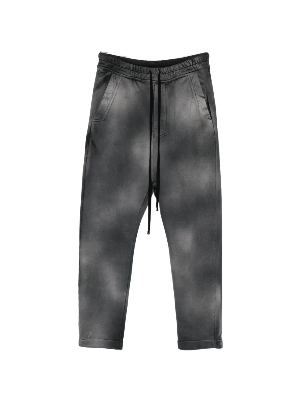 Thom Krom stone-wash drawstring track pants