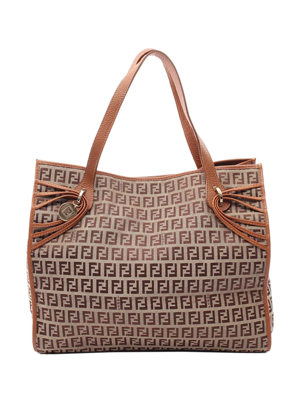 Fendi Pre-Owned 2010-2026 Tote Bag aus Zucchino-Canvas - Braun