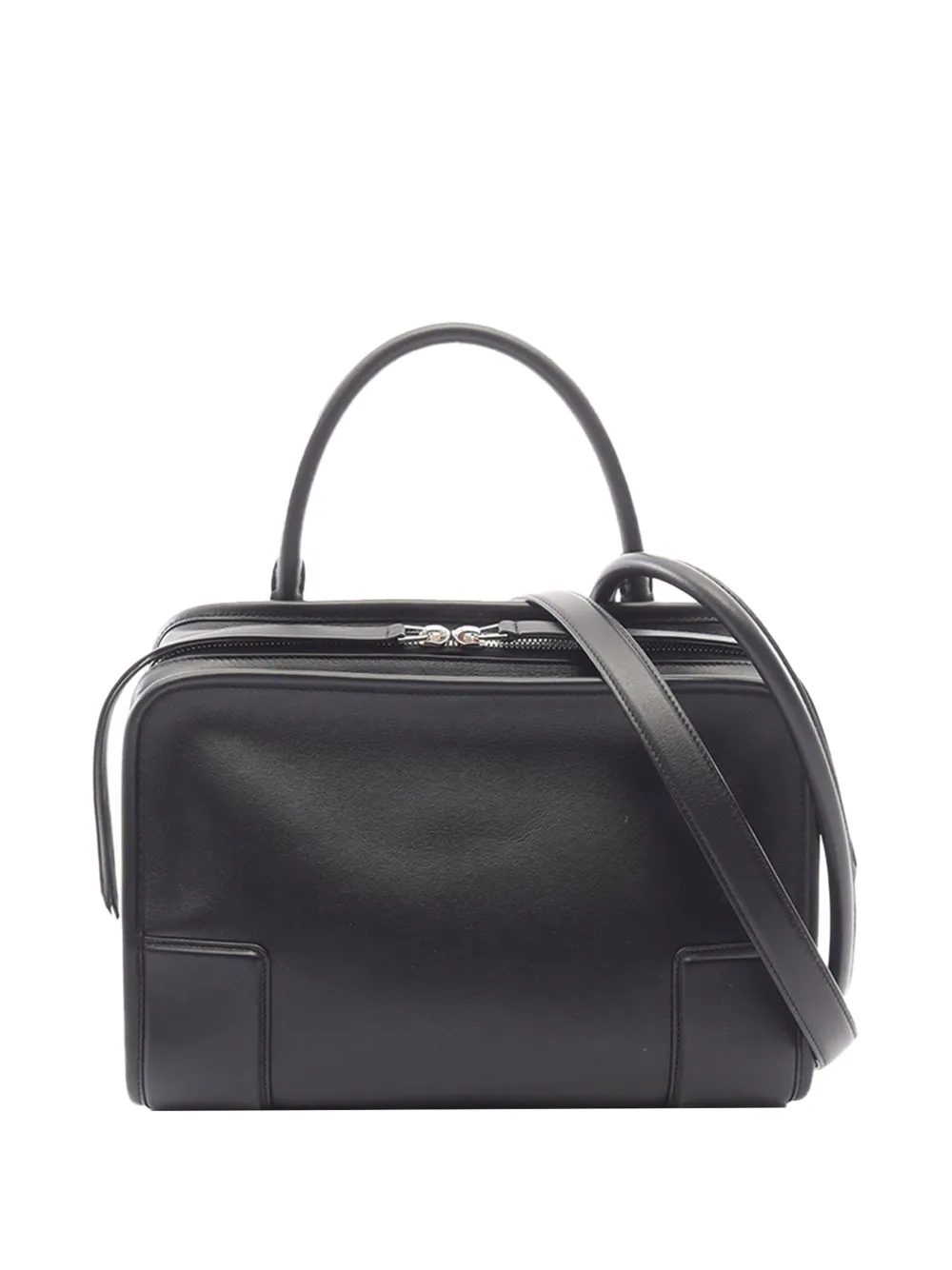 Loewe Pre-Owned 2010-2026 Mittelgroße Amazona 180 Satchel-Tasche - Schwarz