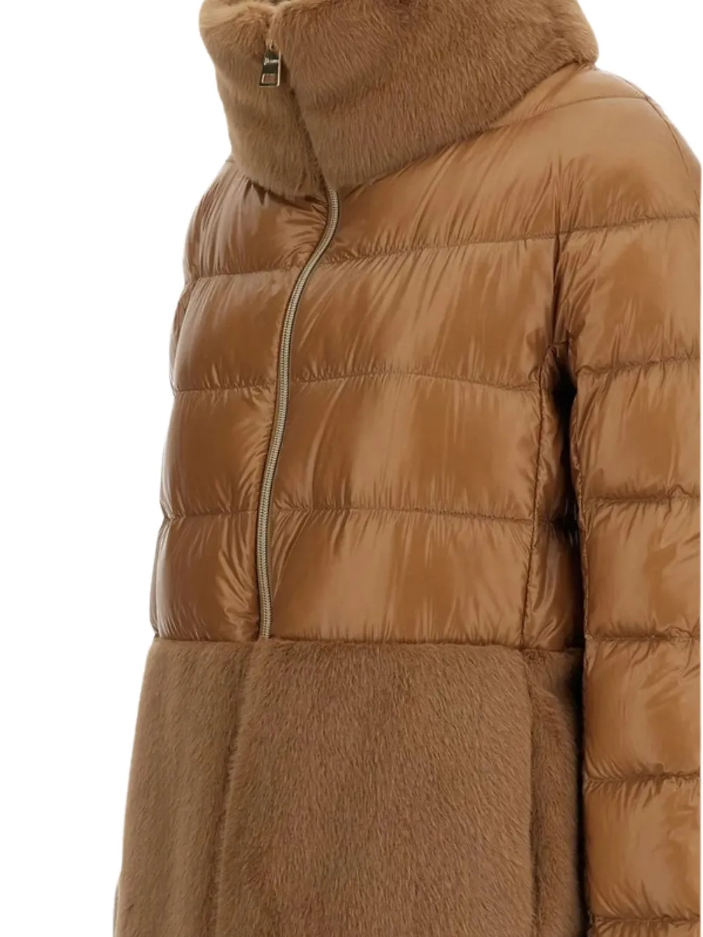 Herno Jack met vlakken Bruin