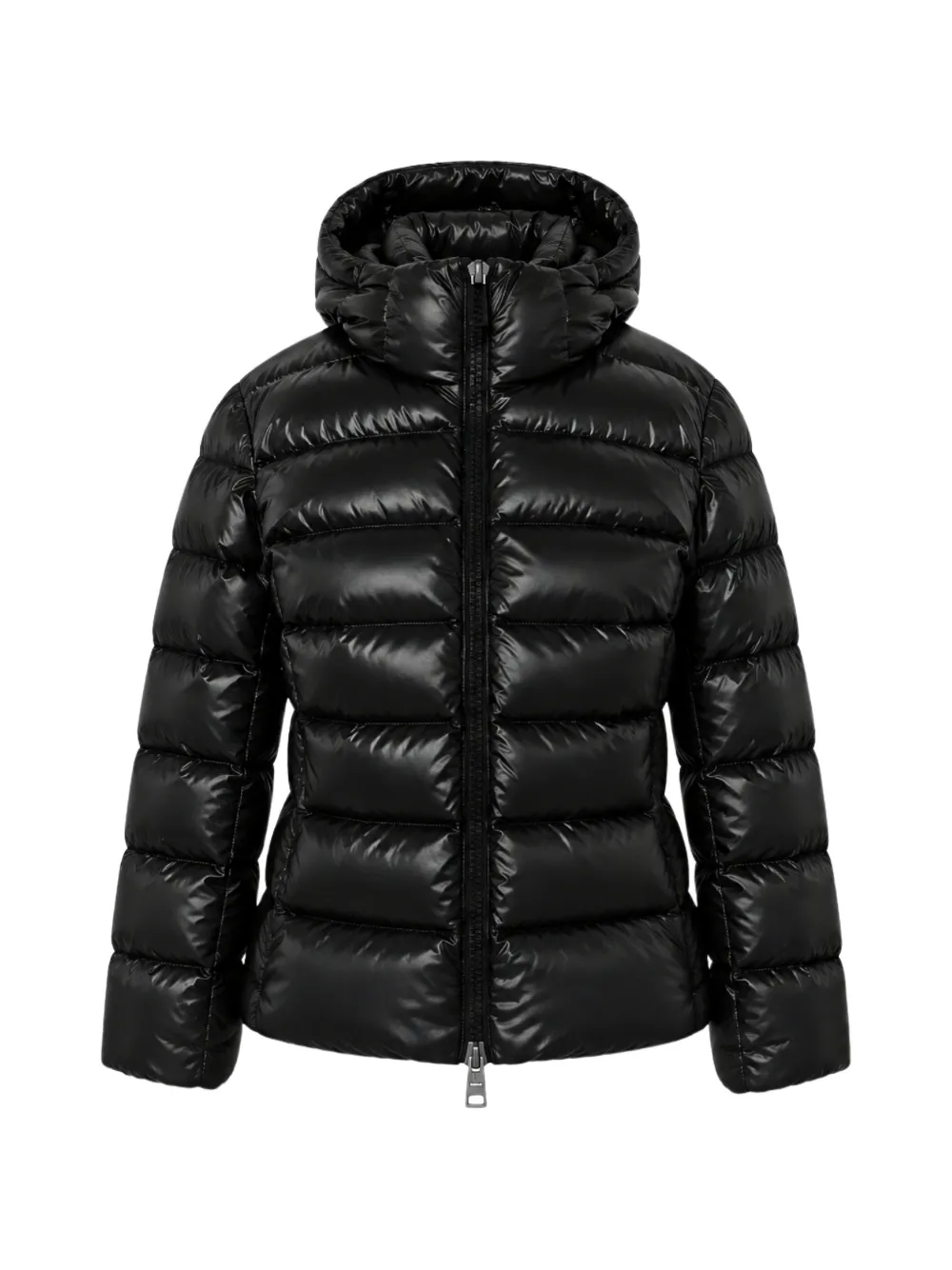 Herno quilted hooded jacket - Black