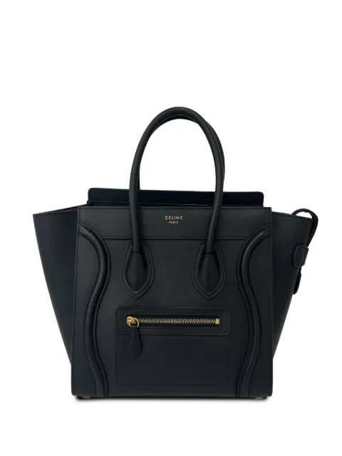 Celine Pre-Owned 2016 Micro Calfskin Luggage tote bag