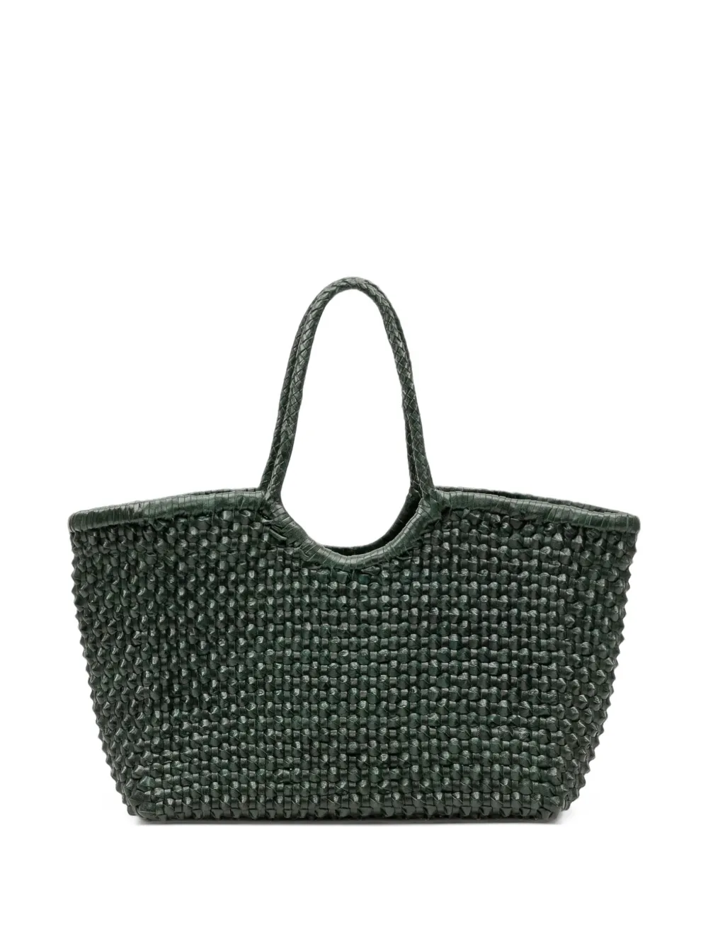 DRAGON DIFFUSION Nantucket Cactus poppy red shoulder bag - Verde
