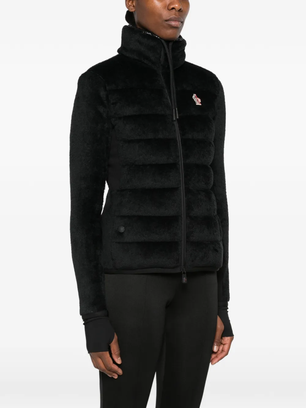 Moncler Grenoble Gewatteerd vest Zwart
