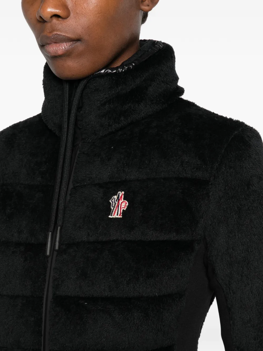 Moncler Grenoble Gewatteerd vest Zwart