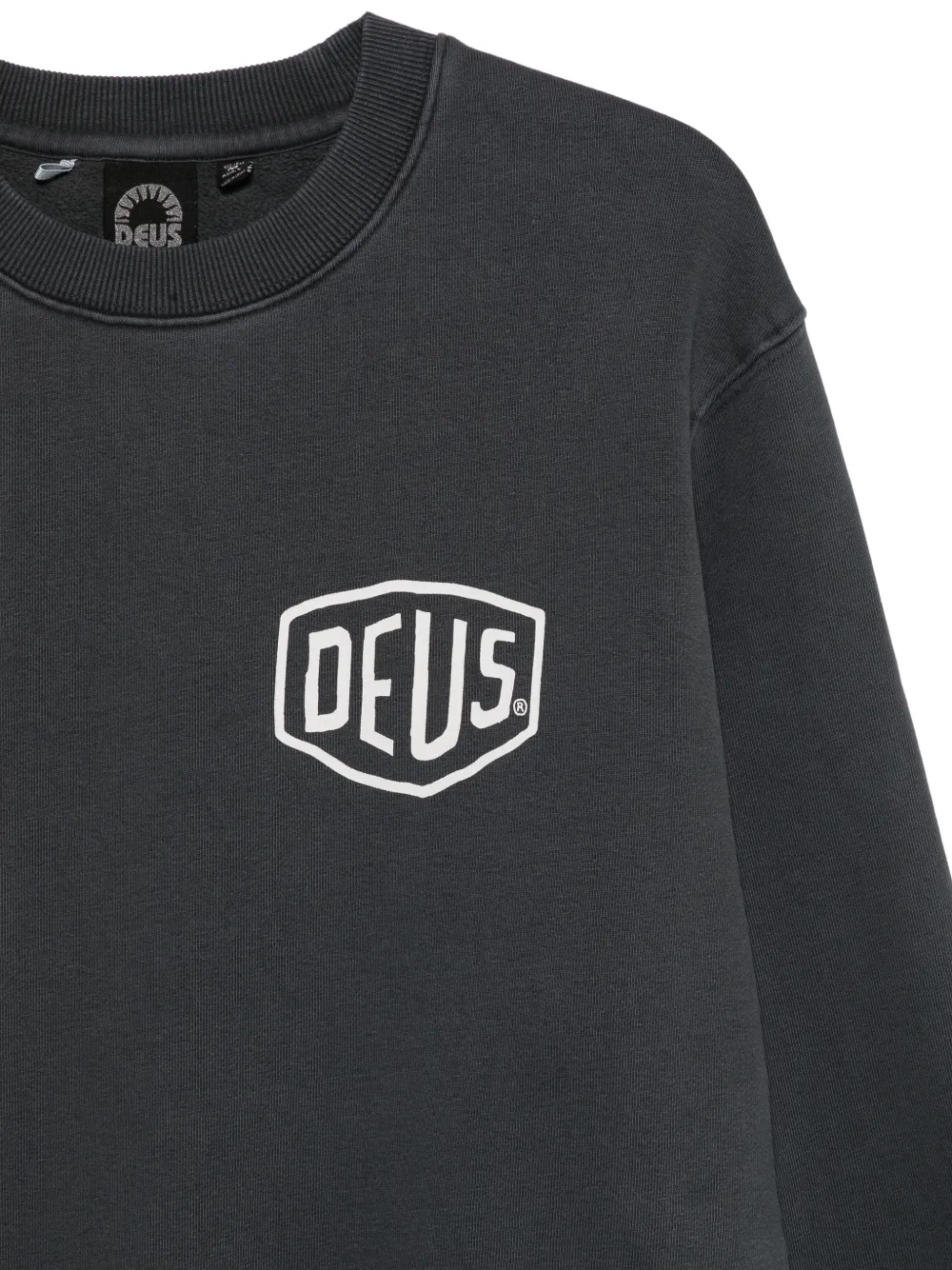Deus Ex Machina Shield Gd sweater met logo-print Zwart