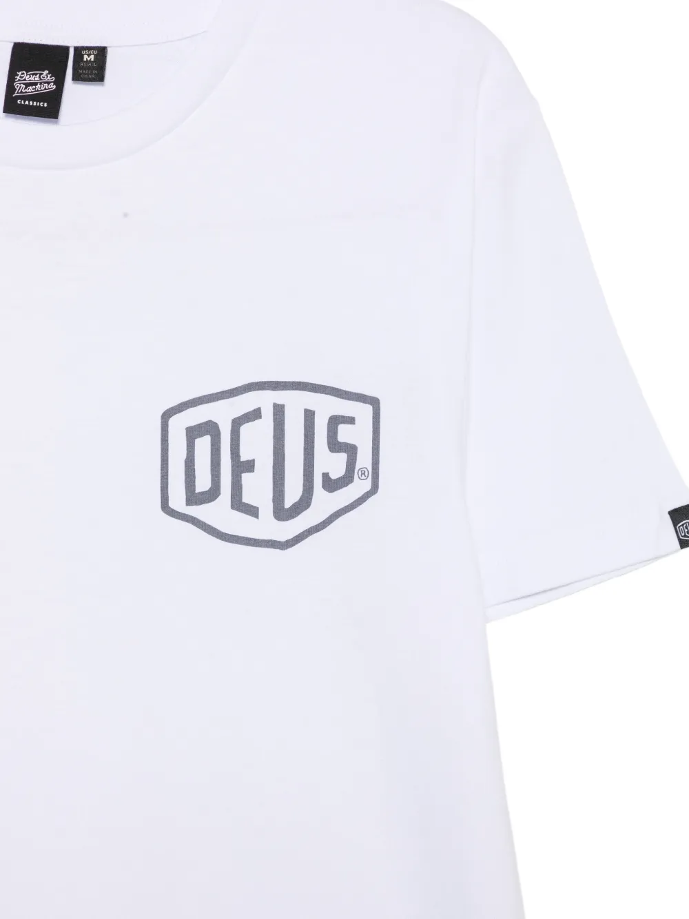 Deus Ex Machina Biarritz Address T-shirt Wit