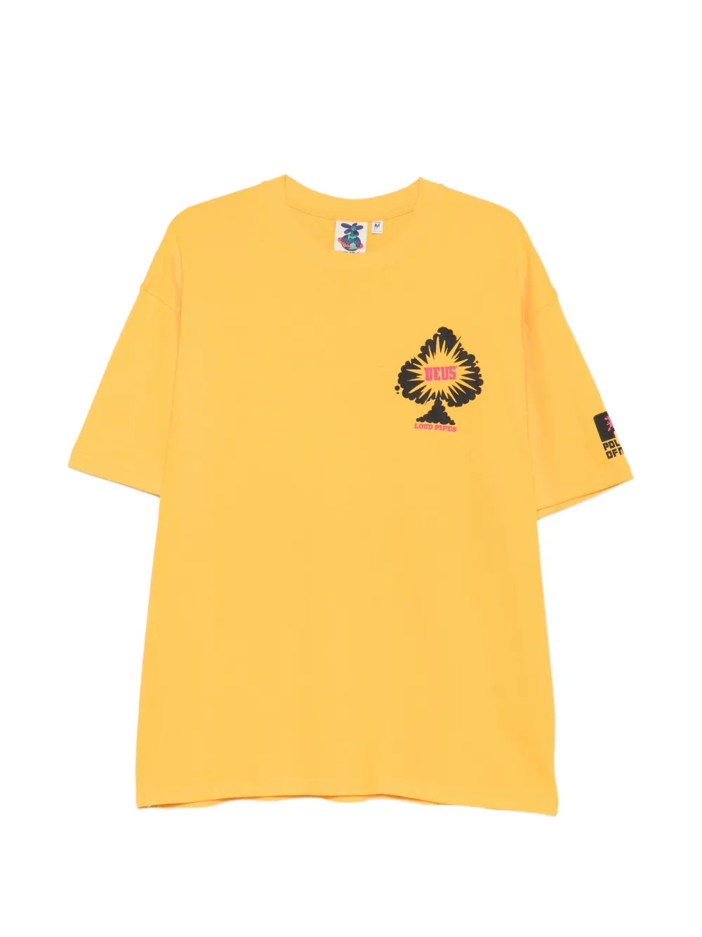 Deus Ex Machina Turpentine graphic-print T-shirt - Orange