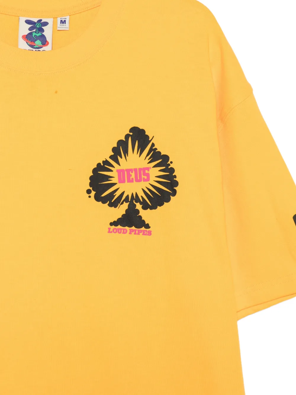 Deus Ex Machina Turpentine T-shirt met grafische print Oranje