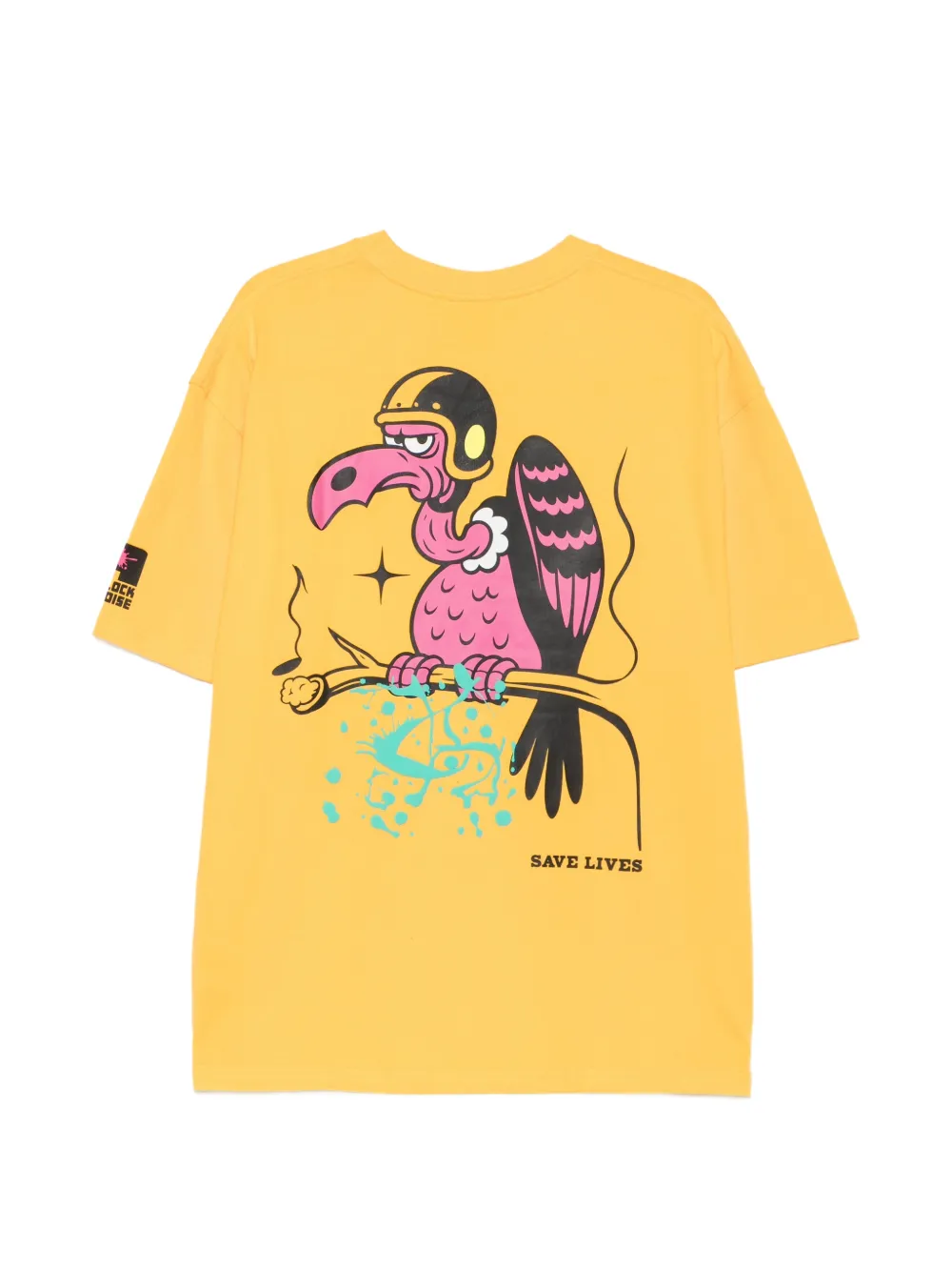 Deus Ex Machina Turpentine T-shirt met grafische print Oranje