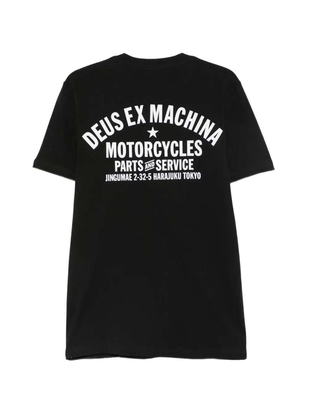 Deus Ex Machina Harajuku Address T-shirt Zwart