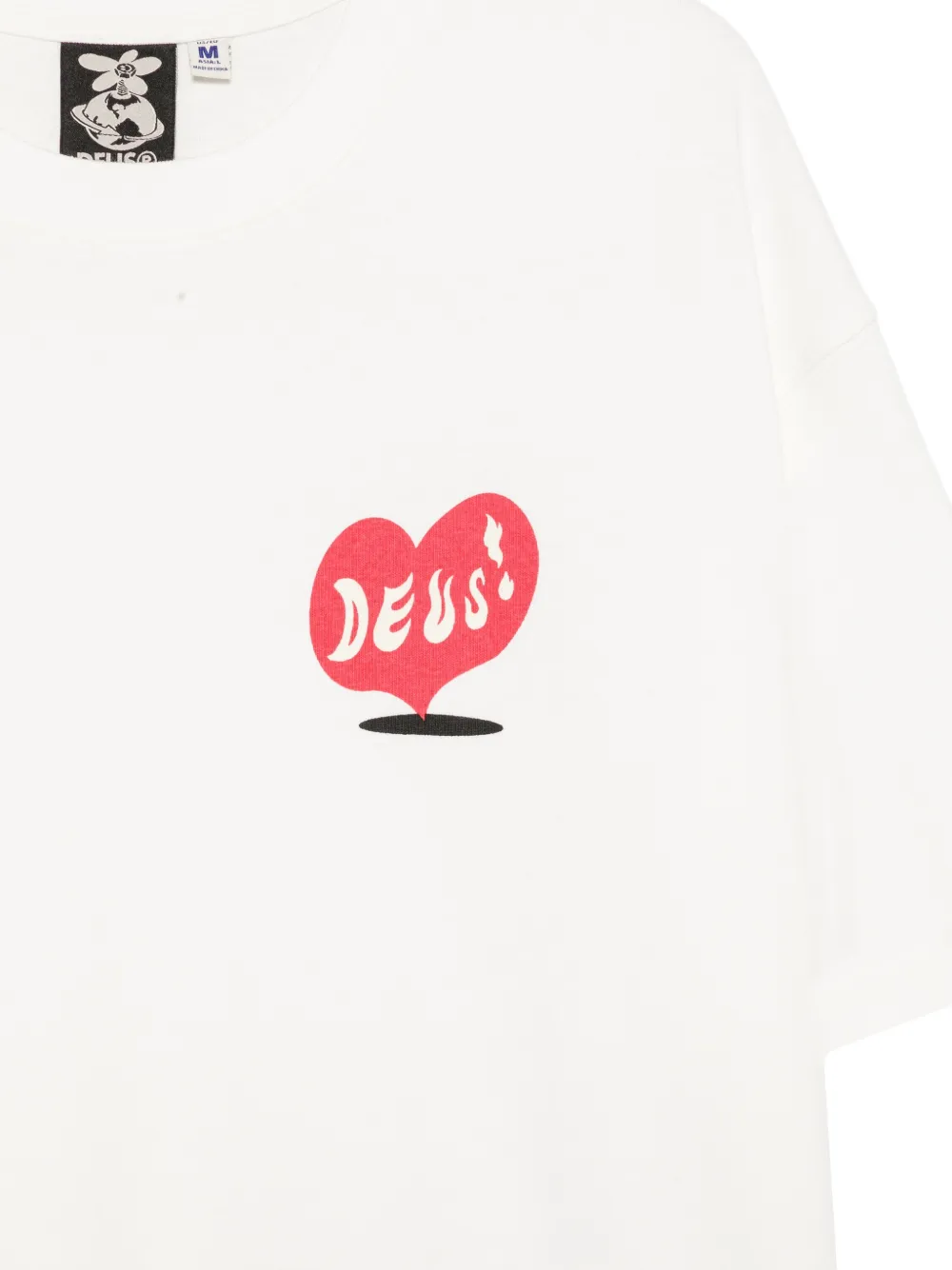 Deus Ex Machina T-shirt met grafische print Wit
