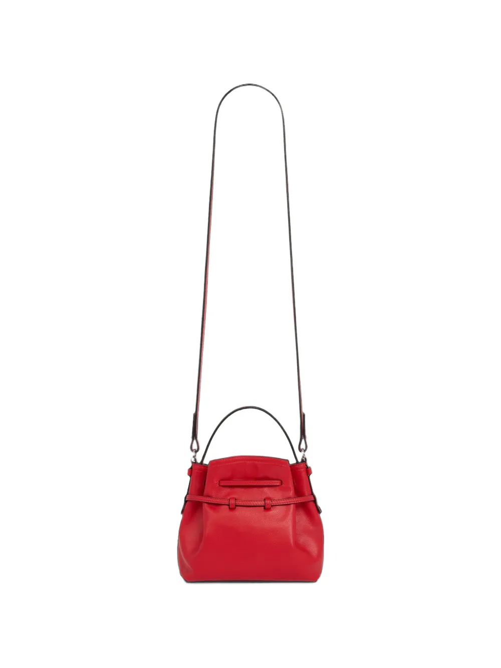 Givenchy Voyou mini-tas van glanzend leer Rood