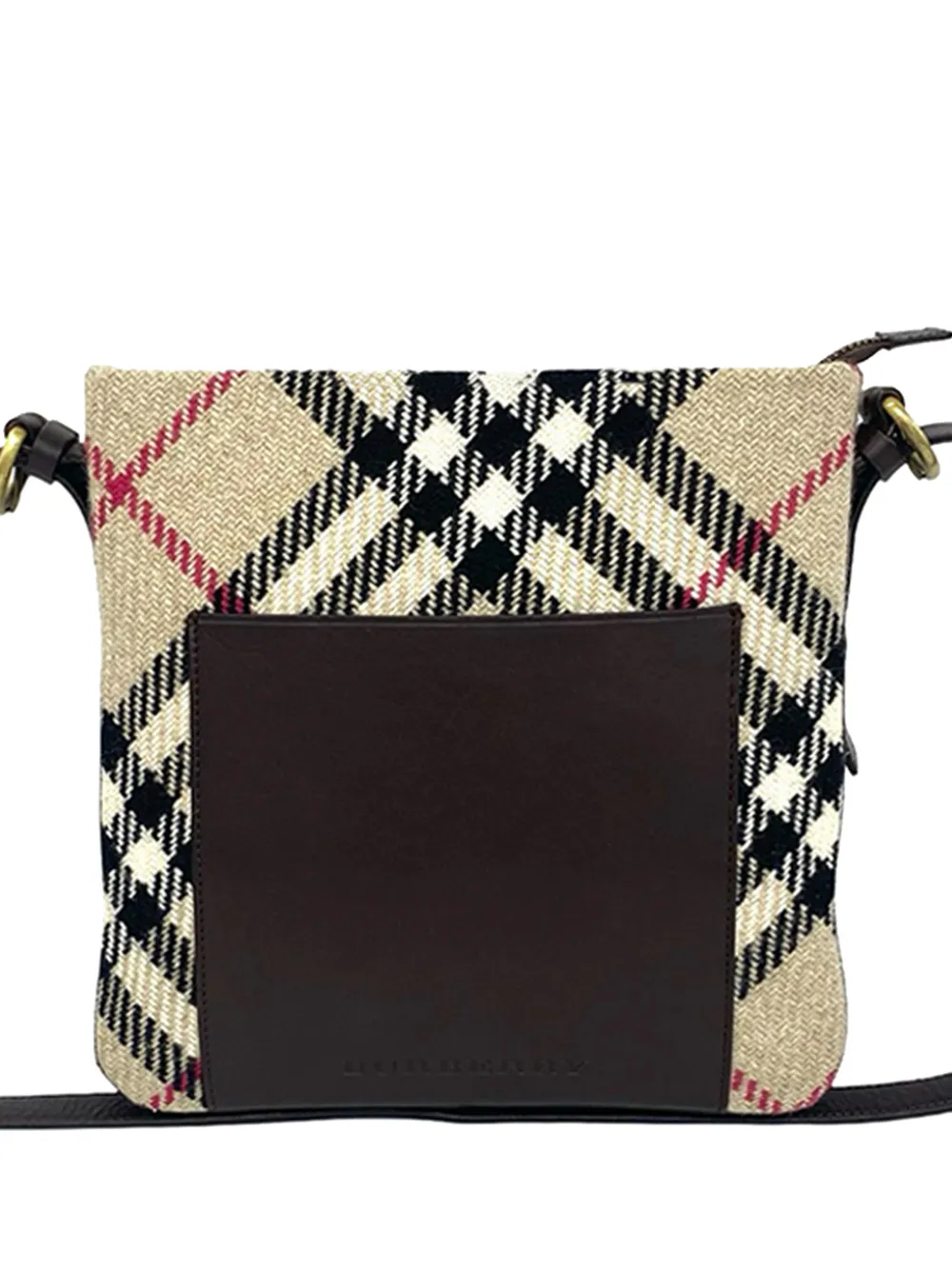 Burberry Pre-Owned 2000-2017 Supernova Check Umhängetasche - Nude
