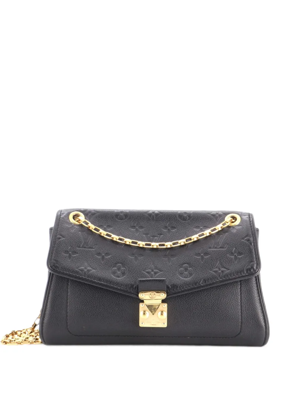 Louis Vuitton Pre-Owned Saint Germain Handbag Monogram Empreinte Leather PM shoulder bag - Black