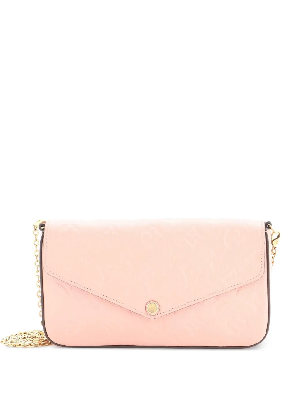 Louis Vuitton Pre-Owned Felicie Pochette Umhängetasche aus Empreinte-Leder mit Monogramm - Rosa
