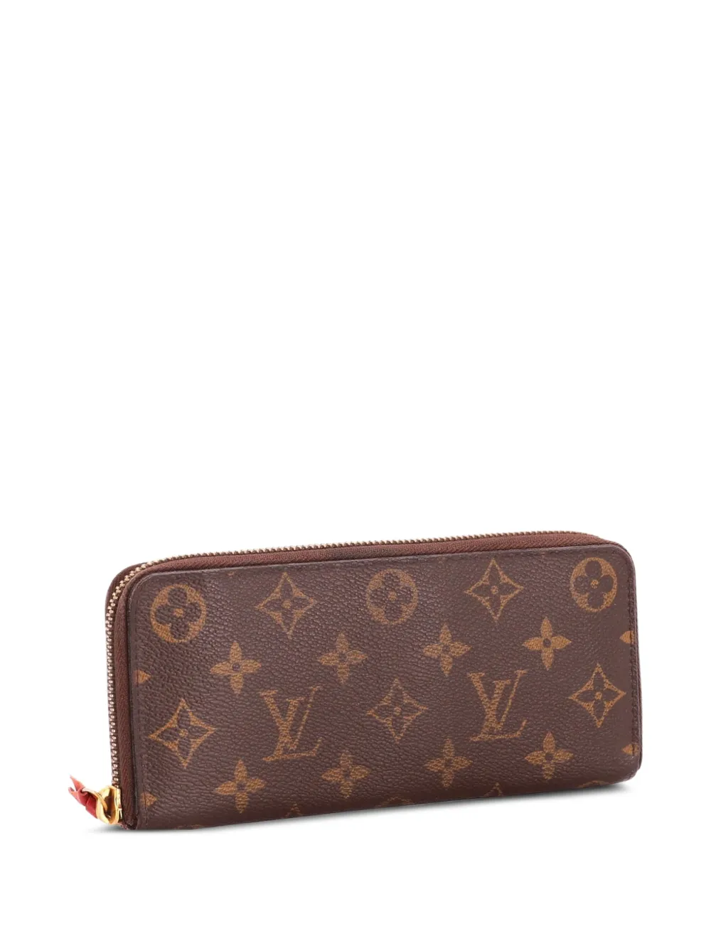 Louis Vuitton Pre-Owned Portafoglio Clémence piccolo in tela con monogramma - Marrone