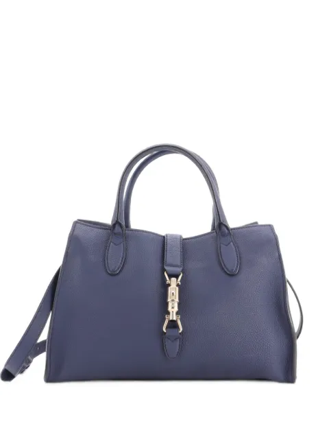 Gucci Pre-Owned Jackie 柔软皮质小号手提包