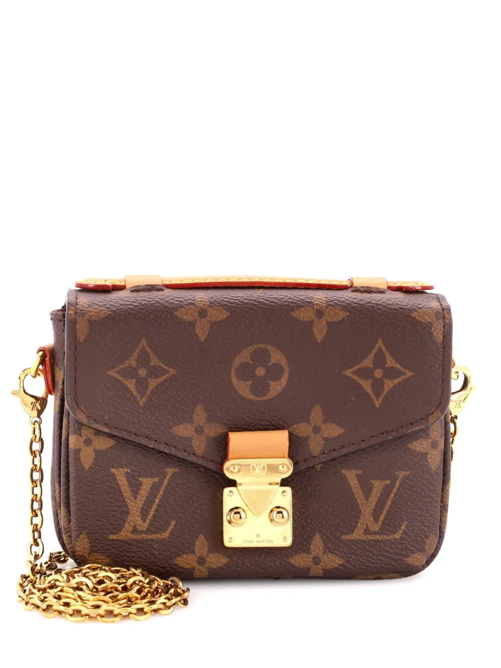 Louis Vuitton Pre-Owned Micro Metis Monogram Canvas crossbody bag - Brown