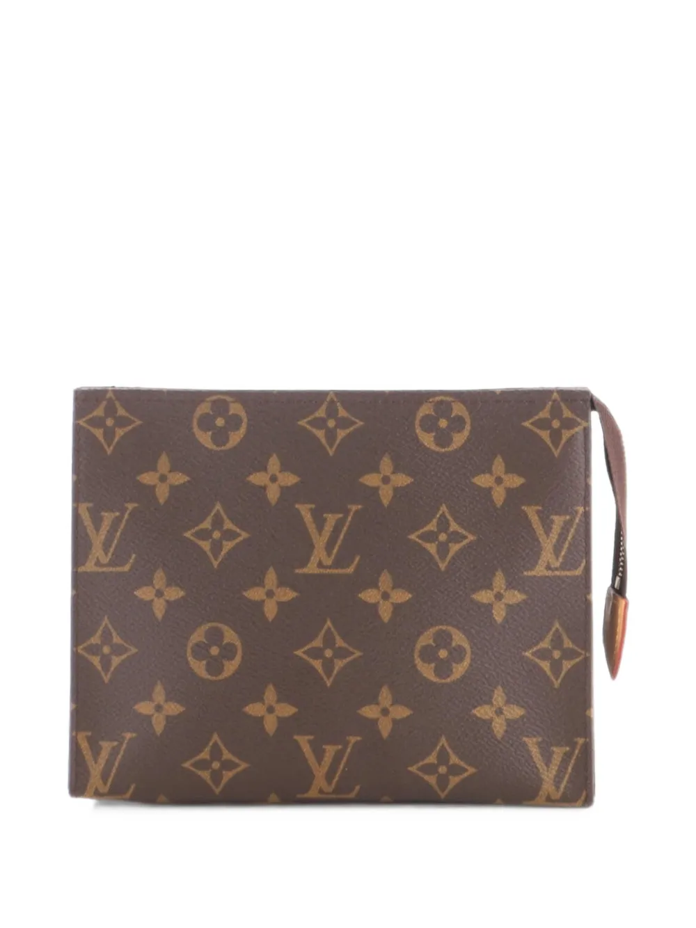 Louis Vuitton Pre-Owned Trousse 19 in tela con monogramma - Marrone