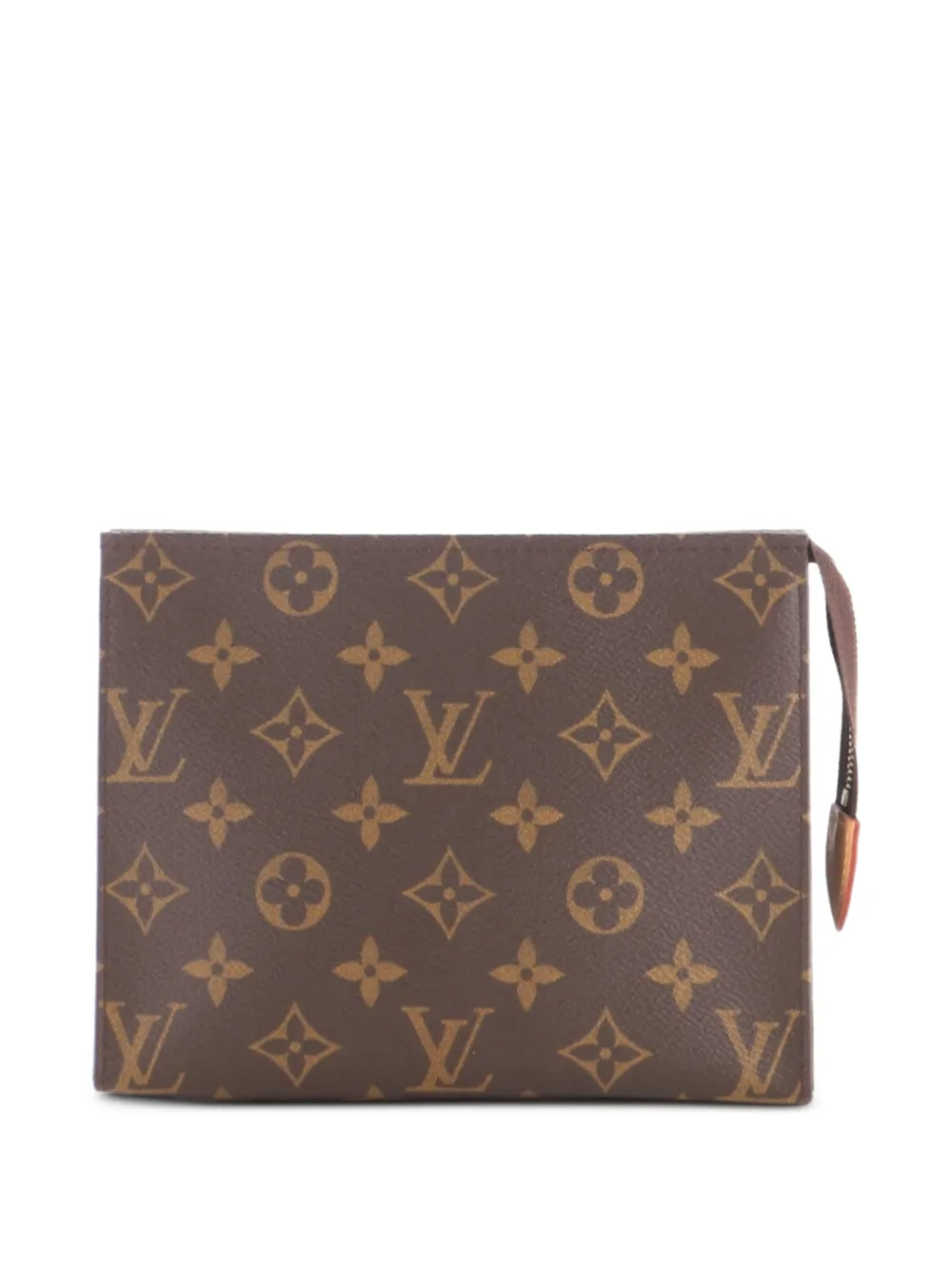 Louis Vuitton Pre-Owned Trousse 19 in tela con monogramma - Marrone